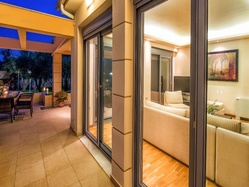 Astarte Villas - Istar Villa With Tennis Court Makhairádhon Exterior foto