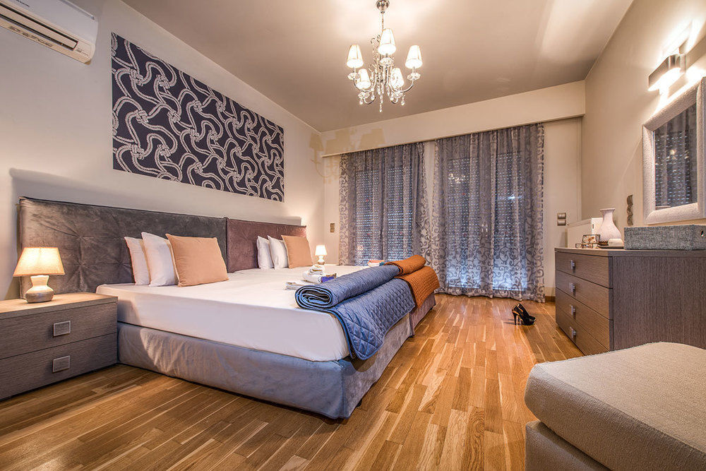 Astarte Villas - Istar Villa With Tennis Court Makhairádhon Exterior foto